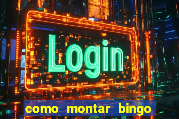 como montar bingo brinquedos toia